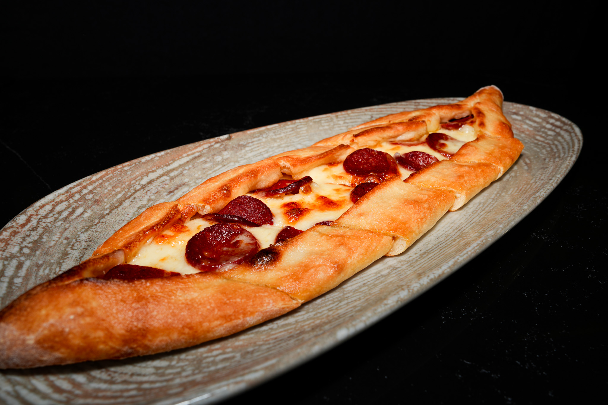  Sucuklu Pide - Cured Beef Sujuk Pide